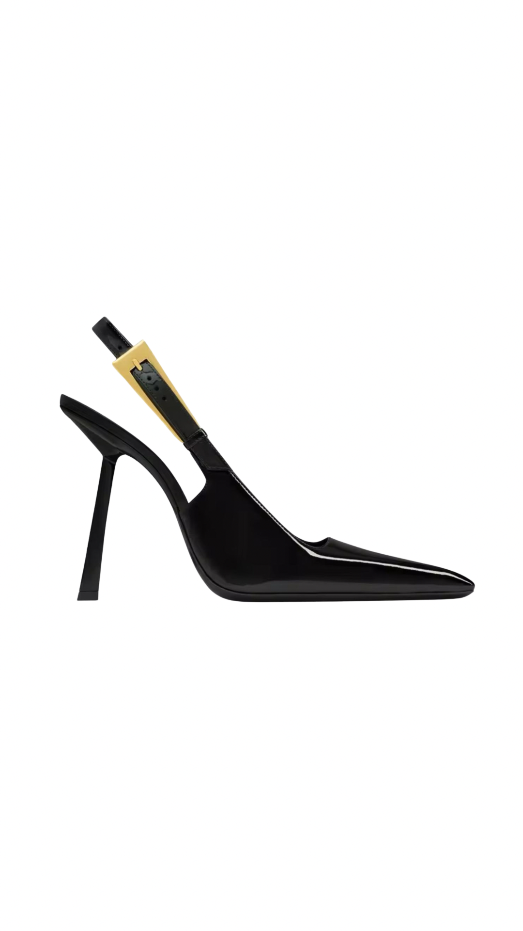 LÉ - Slingback pumps made of patent leather in various heights & colors